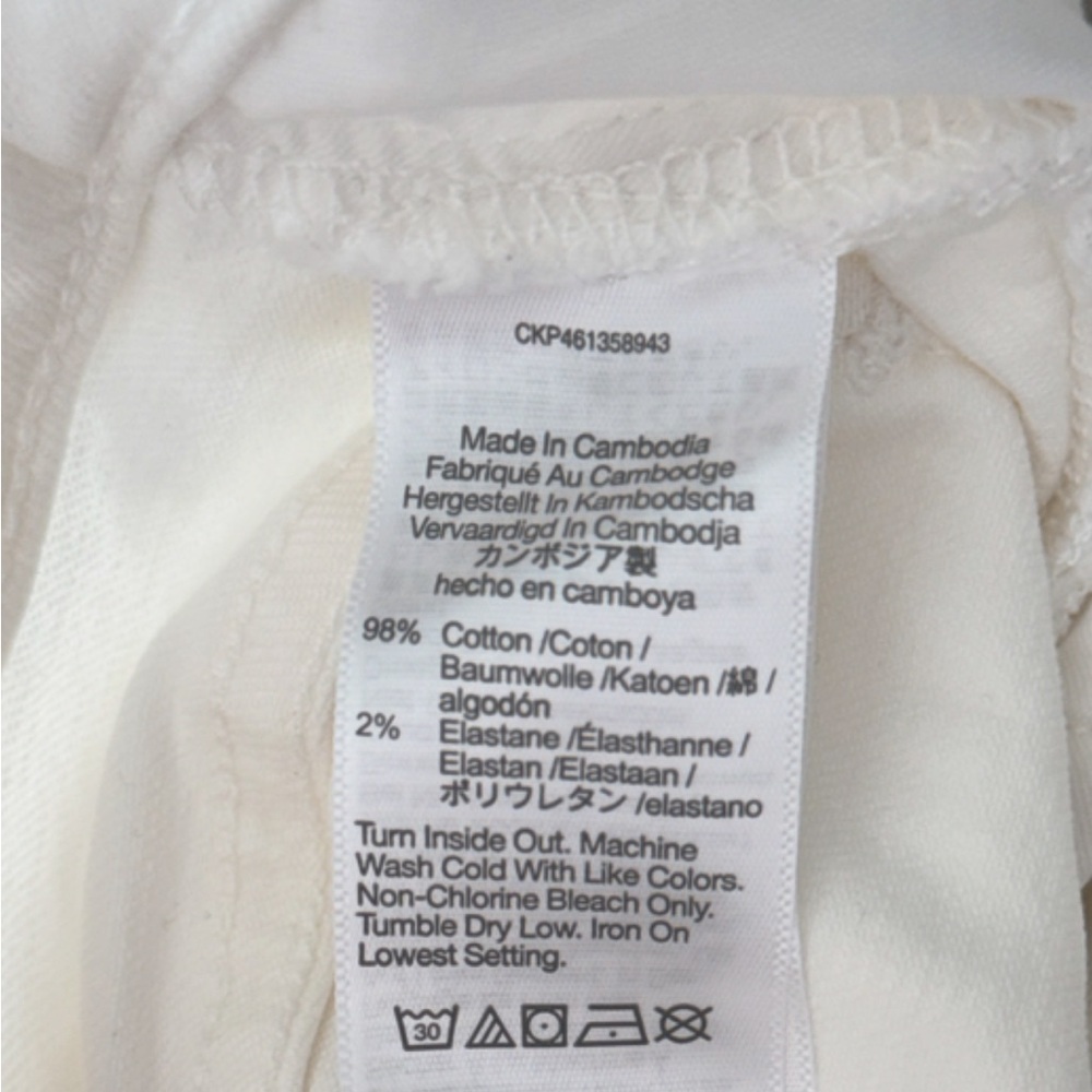 Madewell Perfect Vintage Wide-Leg Crop White Jean - Picture 11 of 14
